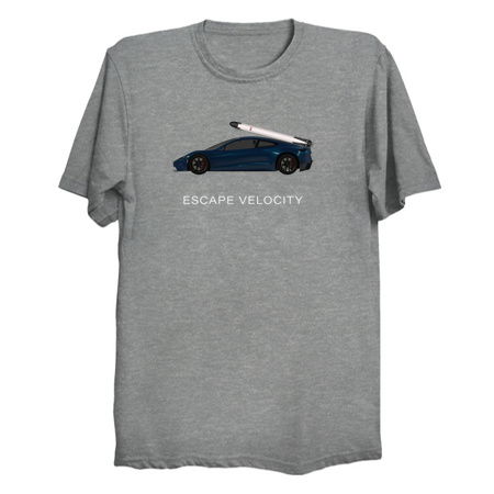 Space Roadster "Escape Velocity" (Blue w/ light text) tiny thumbnail