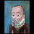 Miguel de Cervantes portrait tiny thumbnail
