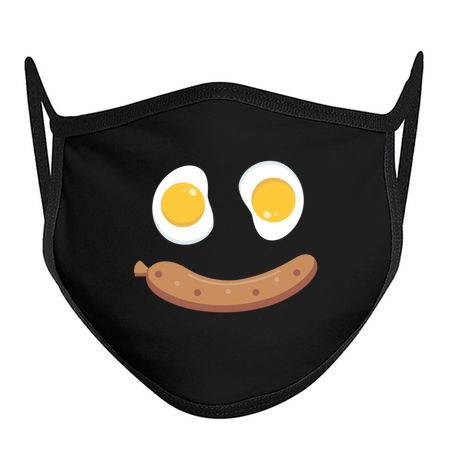 Sausages with Cute and Kawaii Eggs tiny thumbnail