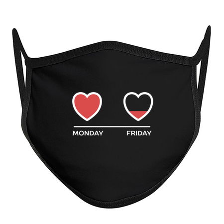 Monday and Friday Work Week Retro Vintage tiny thumbnail