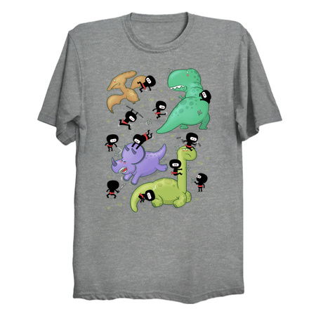 Ninjas vs Dinosaurs tiny thumbnail