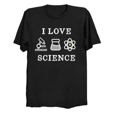 Super Cool I Love Science Retro Vintage tiny thumbnail