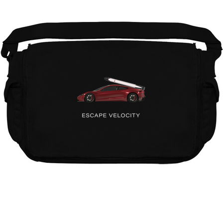 Space Roadster "Escape Velocity" (Red w/ light text) tiny thumbnail