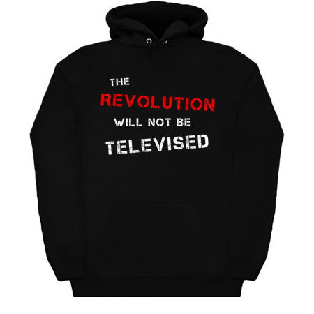 The Revolution Will Not Be Televised (White/Red) tiny thumbnail