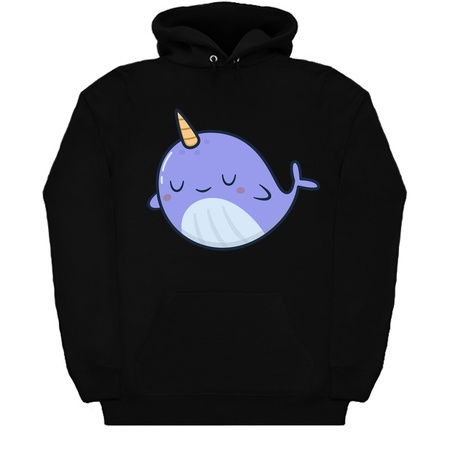 Purple Narwhal Is Cute Kawaii and Adorable tiny thumbnail
