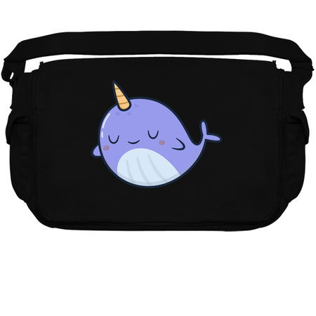 Purple Narwhal Is Cute Kawaii and Adorable tiny thumbnail
