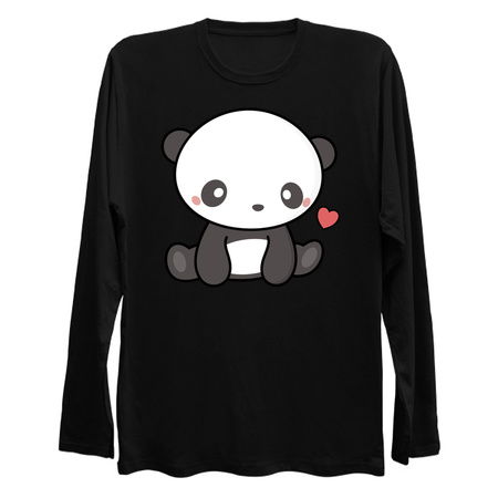 Sitting Panda Is Cute Kawaii And Adorable tiny thumbnail