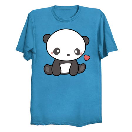 Sitting Panda Is Cute Kawaii And Adorable - NeatoShop