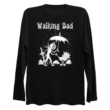 Walking Dad - Cool Dad Awesome Boyfriend T-shirt Gift for Husband and Father tiny thumbnail