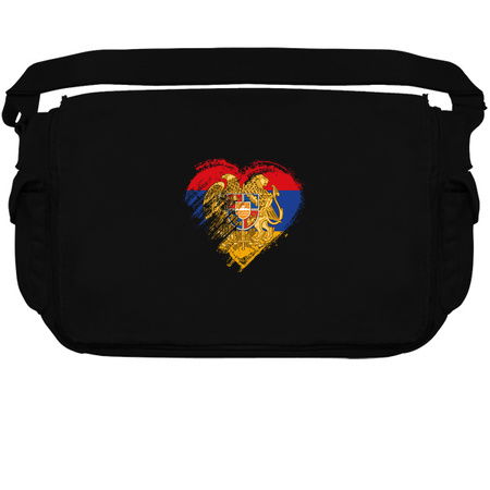 Grungy I Love Armenia Heart Flag tiny thumbnail