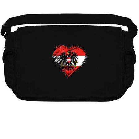 Grungy I Love Austria Heart Flag tiny thumbnail