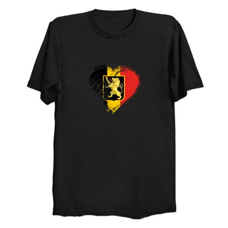 Grungy I Love Belgium Heart Flag tiny thumbnail