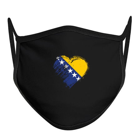 Grungy I Love Bosnia Herzegovina Heart Flag tiny thumbnail