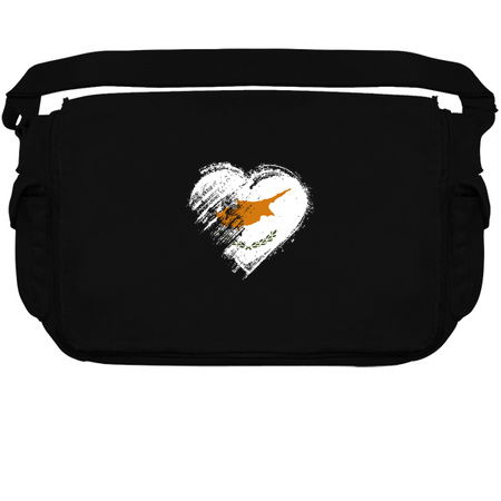 Grungy I Love Cyprus Heart Flag tiny thumbnail