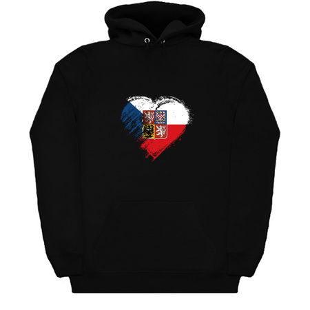 Grungy I Love Czech Republic Heart Flag tiny thumbnail