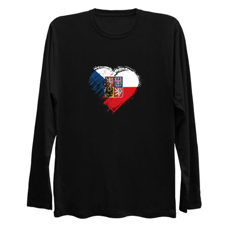 Grungy I Love Czech Republic Heart Flag tiny thumbnail