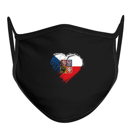 Grungy I Love Czech Republic Heart Flag tiny thumbnail