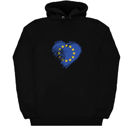 Grungy I Love Europe Heart Flag tiny thumbnail