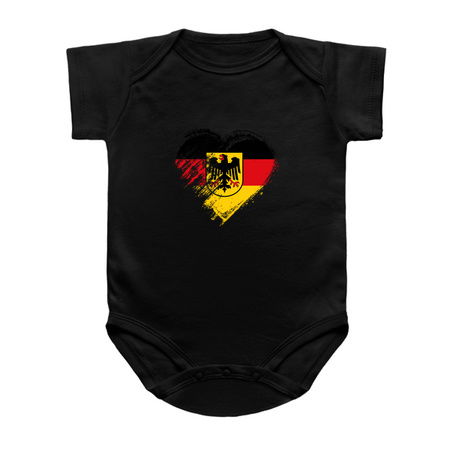 Grungy I Love Germany Heart Flag tiny thumbnail