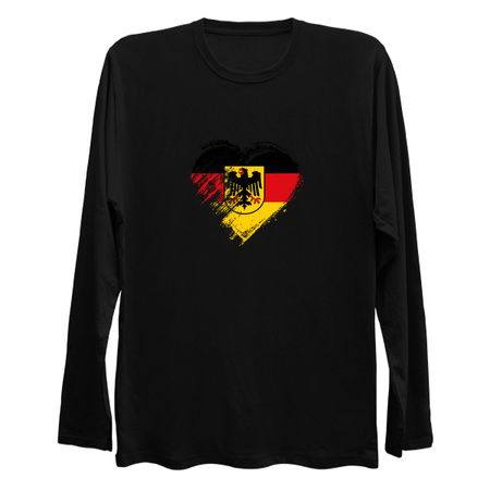 Grungy I Love Germany Heart Flag tiny thumbnail