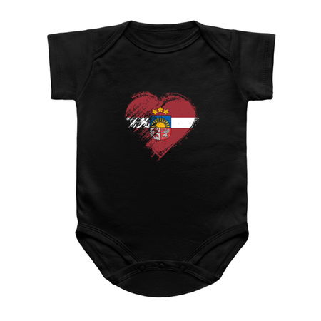 Grungy I Love Latvia Heart Flag tiny thumbnail