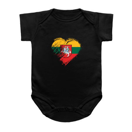 Grungy I Love Lithuania Heart Flag tiny thumbnail