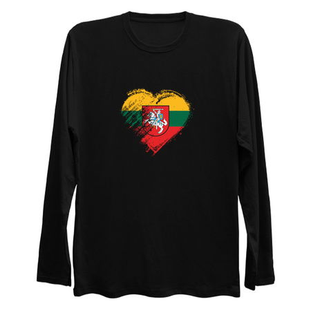 Grungy I Love Lithuania Heart Flag tiny thumbnail