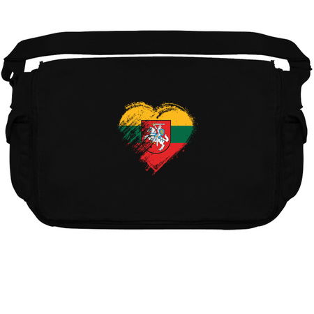 Grungy I Love Lithuania Heart Flag tiny thumbnail