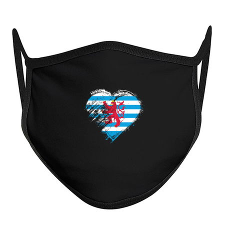 Grungy I Love Luxembourg Heart Flag tiny thumbnail