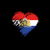 Grungy I Love Netherlands Heart Flag tiny thumbnail