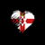 Grungy I Love Northern Ireland Heart Flag tiny thumbnail