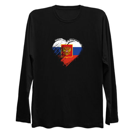 Grungy I Love Russia Heart Flag tiny thumbnail