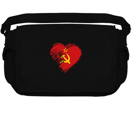 Grungy I Love Soviet Union Heart Flag tiny thumbnail
