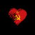 Grungy I Love Soviet Union Heart Flag tiny thumbnail