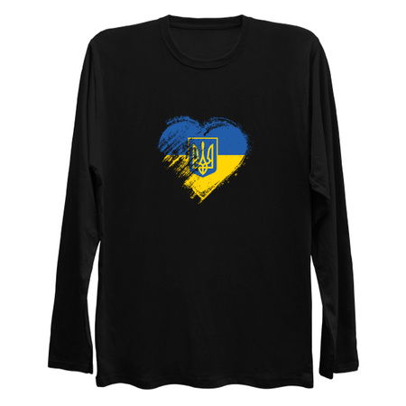 Grungy I Love Ukraine Heart Flag tiny thumbnail