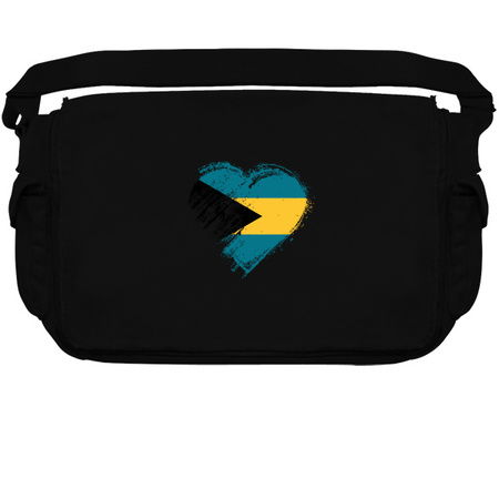 Grungy I Love Bahamas Heart Flag tiny thumbnail