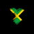 Grungy I Love Jamaica Heart Flag tiny thumbnail