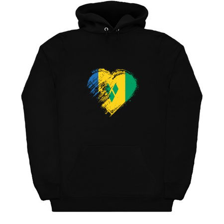 Grungy I Love St. Vincent's and Grenadines Heart Flag tiny thumbnail