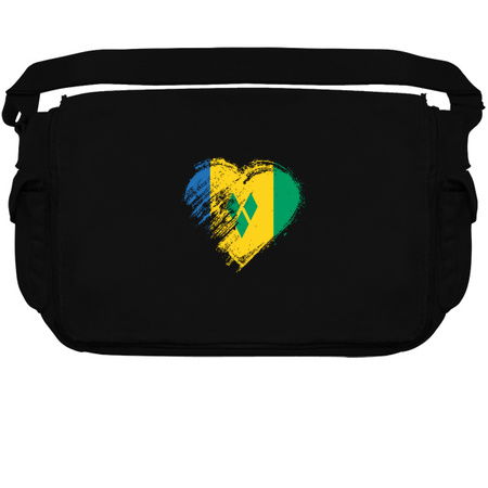 Grungy I Love St. Vincent's and Grenadines Heart Flag tiny thumbnail