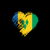 Grungy I Love St. Vincent's and Grenadines Heart Flag tiny thumbnail