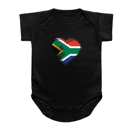 Grungy I Love South Africa Heart Flag tiny thumbnail