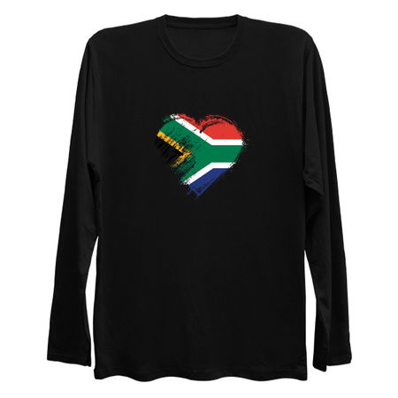 Grungy I Love South Africa Heart Flag tiny thumbnail