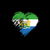 Grungy I Love Sierra Leone Heart Flag tiny thumbnail