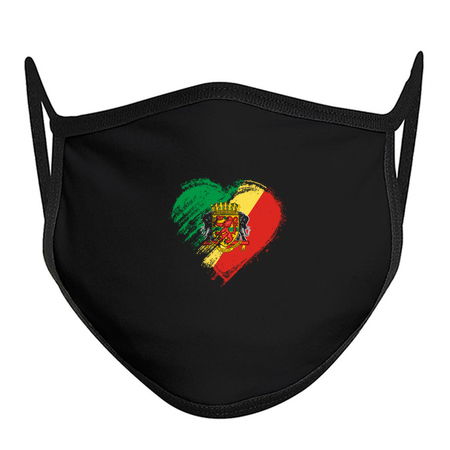 Grungy I Love Republic of Congo Heart Flag tiny thumbnail