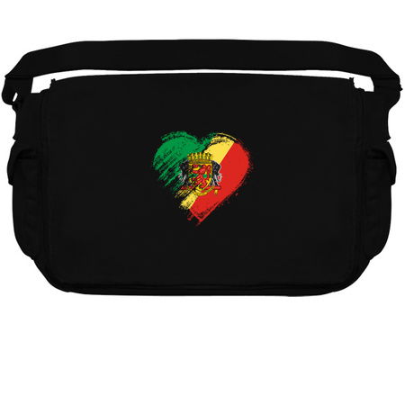 Grungy I Love Republic of Congo Heart Flag tiny thumbnail