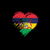 Grungy I Love Mauritius Heart Flag tiny thumbnail