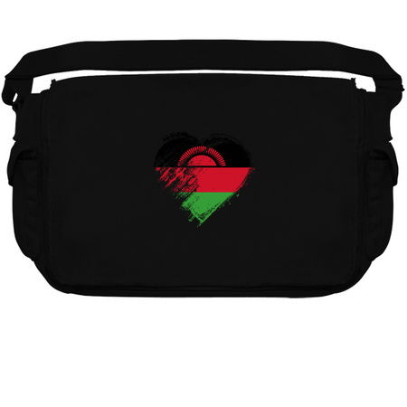 Grungy I Love Malawi Heart Flag tiny thumbnail