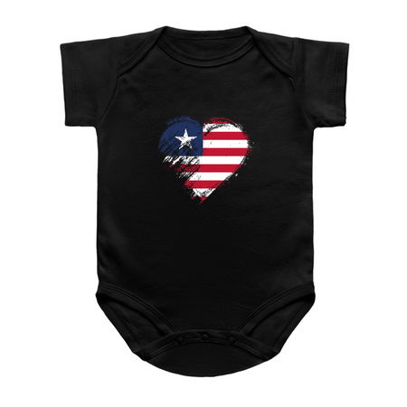 Grungy I Love Liberia Heart Flag tiny thumbnail