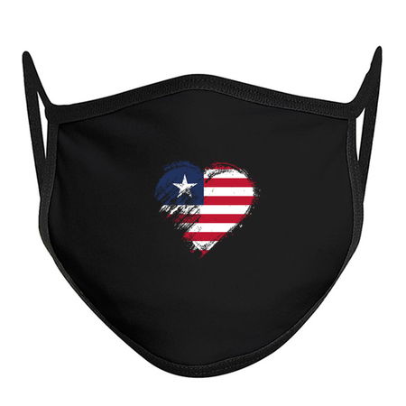 Grungy I Love Liberia Heart Flag tiny thumbnail