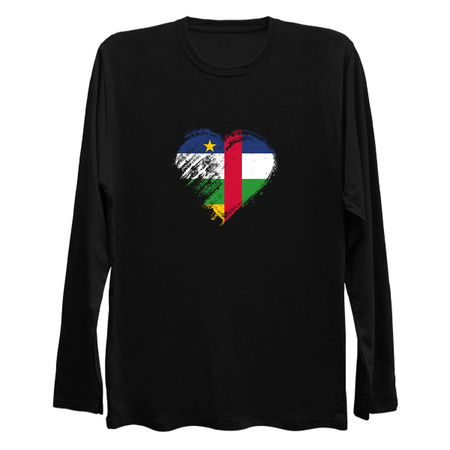 Grungy I Love Central African Republic Heart Flag tiny thumbnail